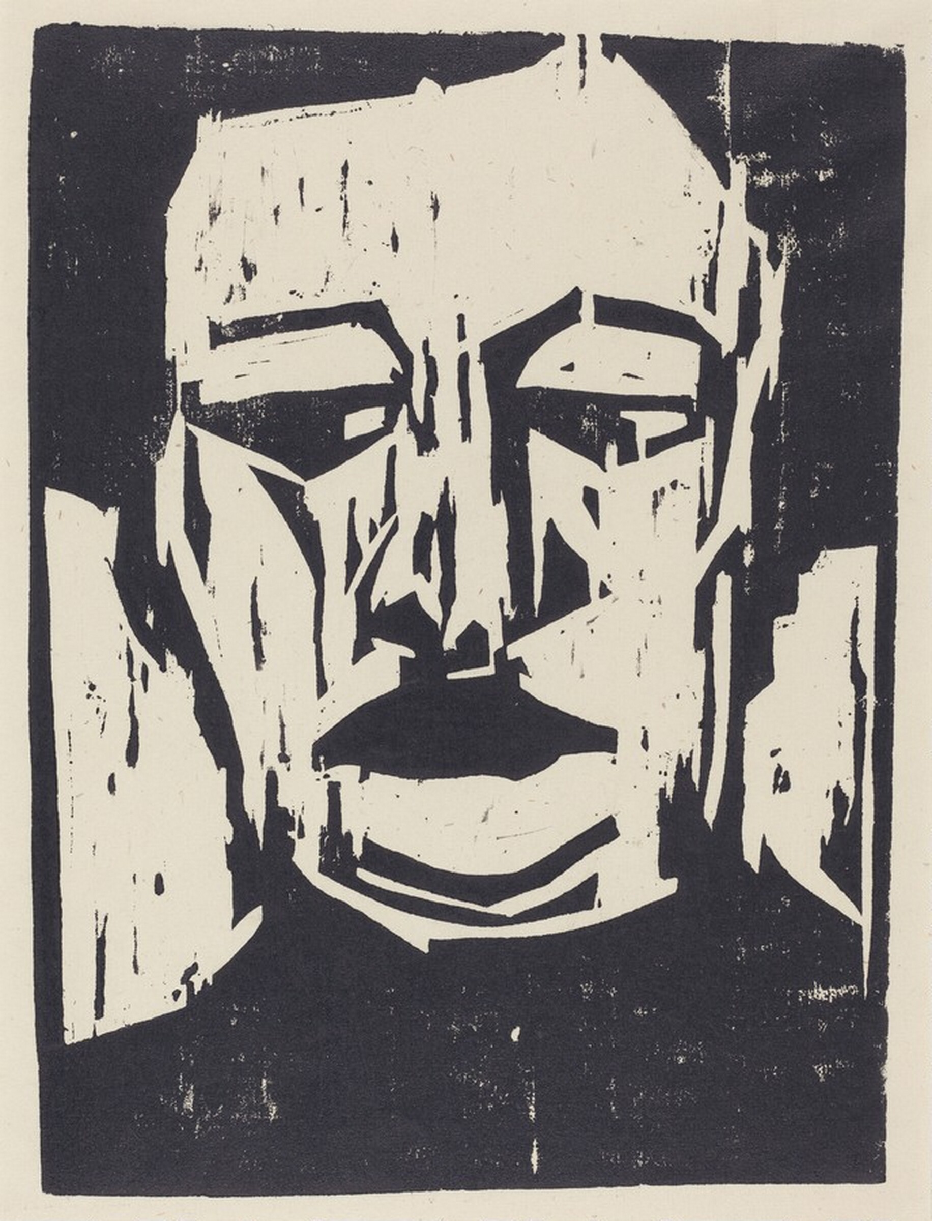 Female Portrait (Weibliches Bildnis), Karl Schmidt-Rottluff, 1909