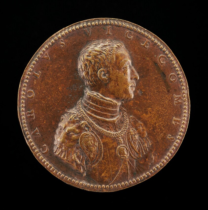 Carlo Visconti, 1523-1565, Cardinal 1565 [obverse]