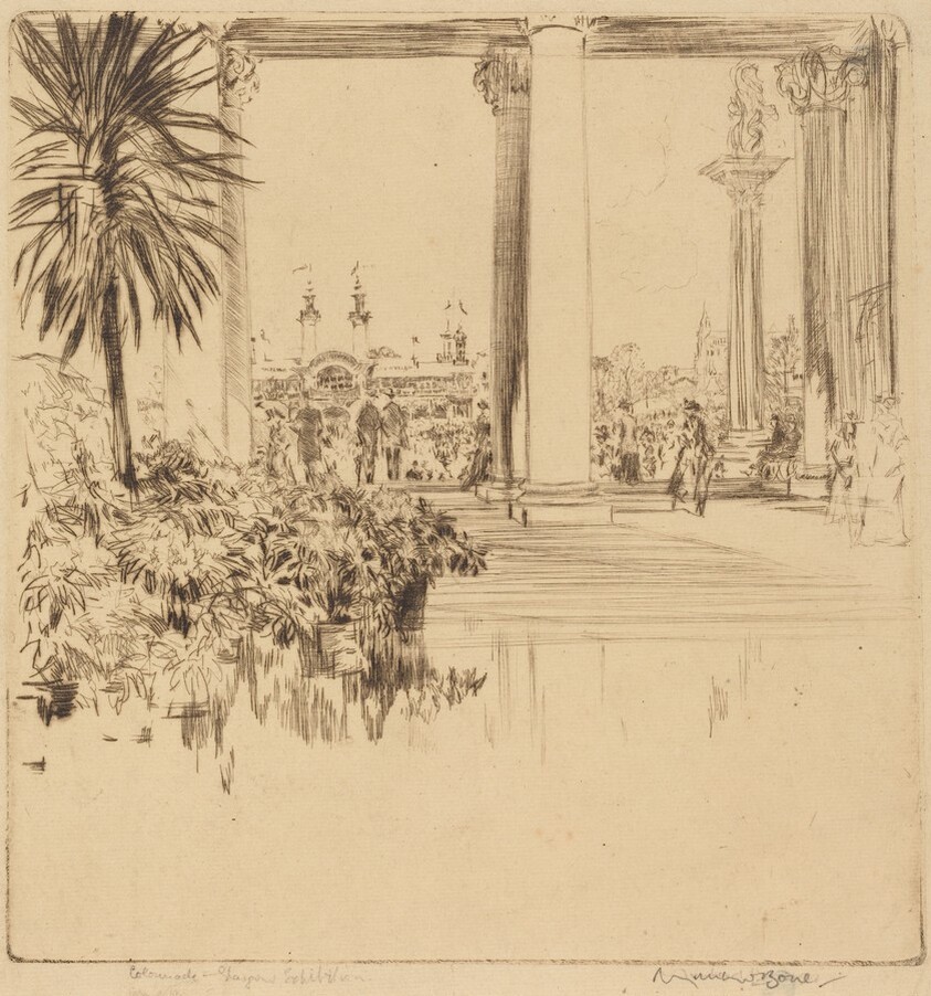 The Colonnade, Glasgow Exhibition