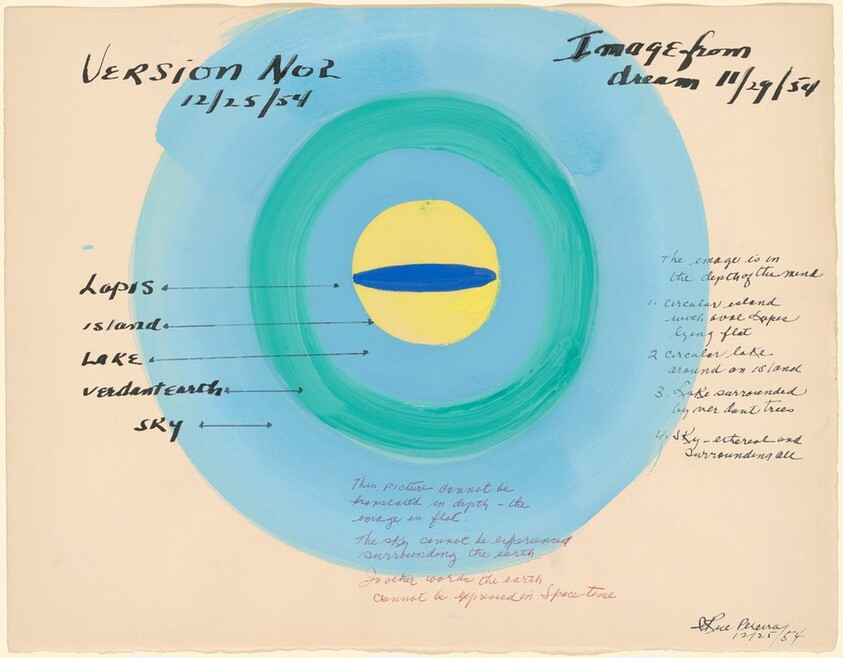 Study for "The Lapis", I. Image from Dream