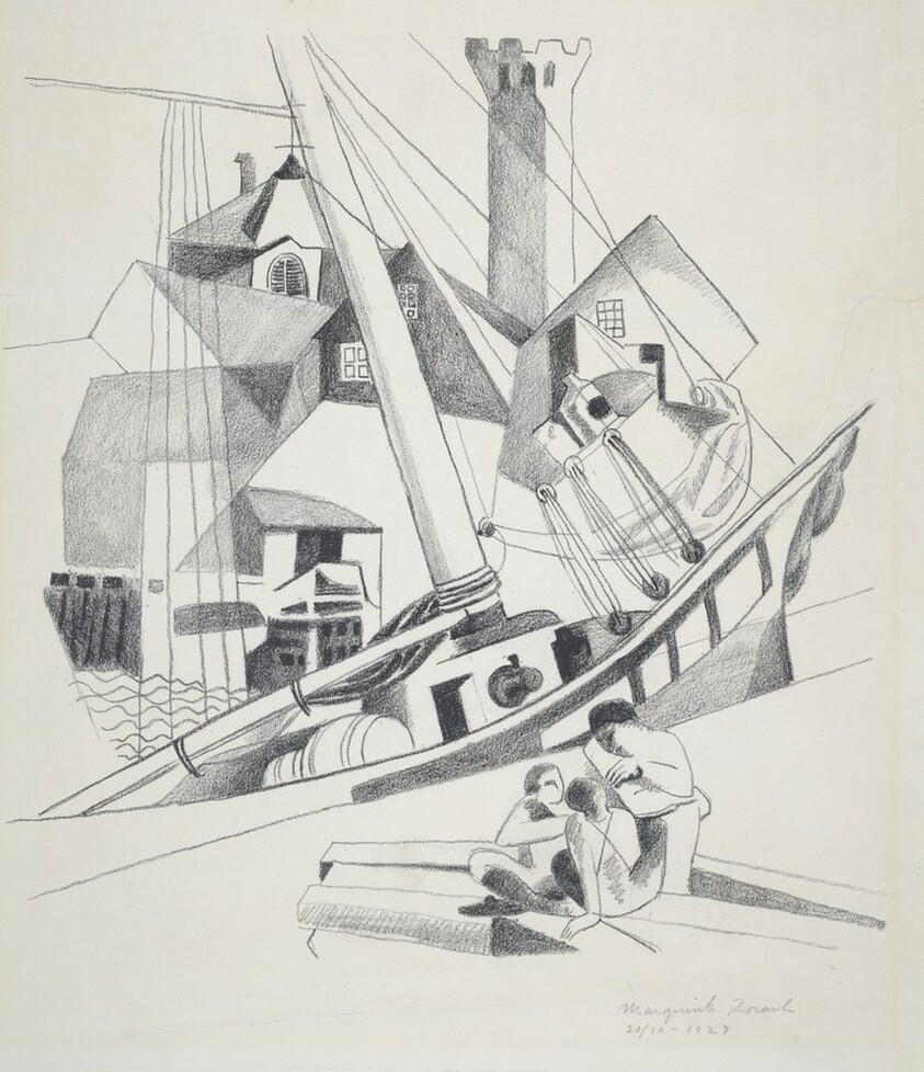 Three Men on a Beach