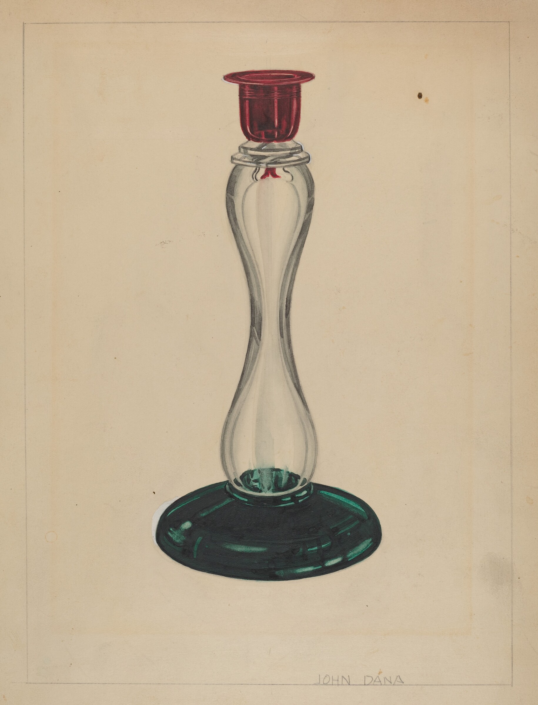 Candlestick, John Dana, c. 1937