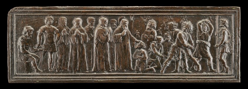 Saint Simeon of Polirone in Jerusalem, Exorcising Demons from Men Possessed