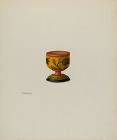 Pa. German Salt Cup, Charles Henning, c. 1941
