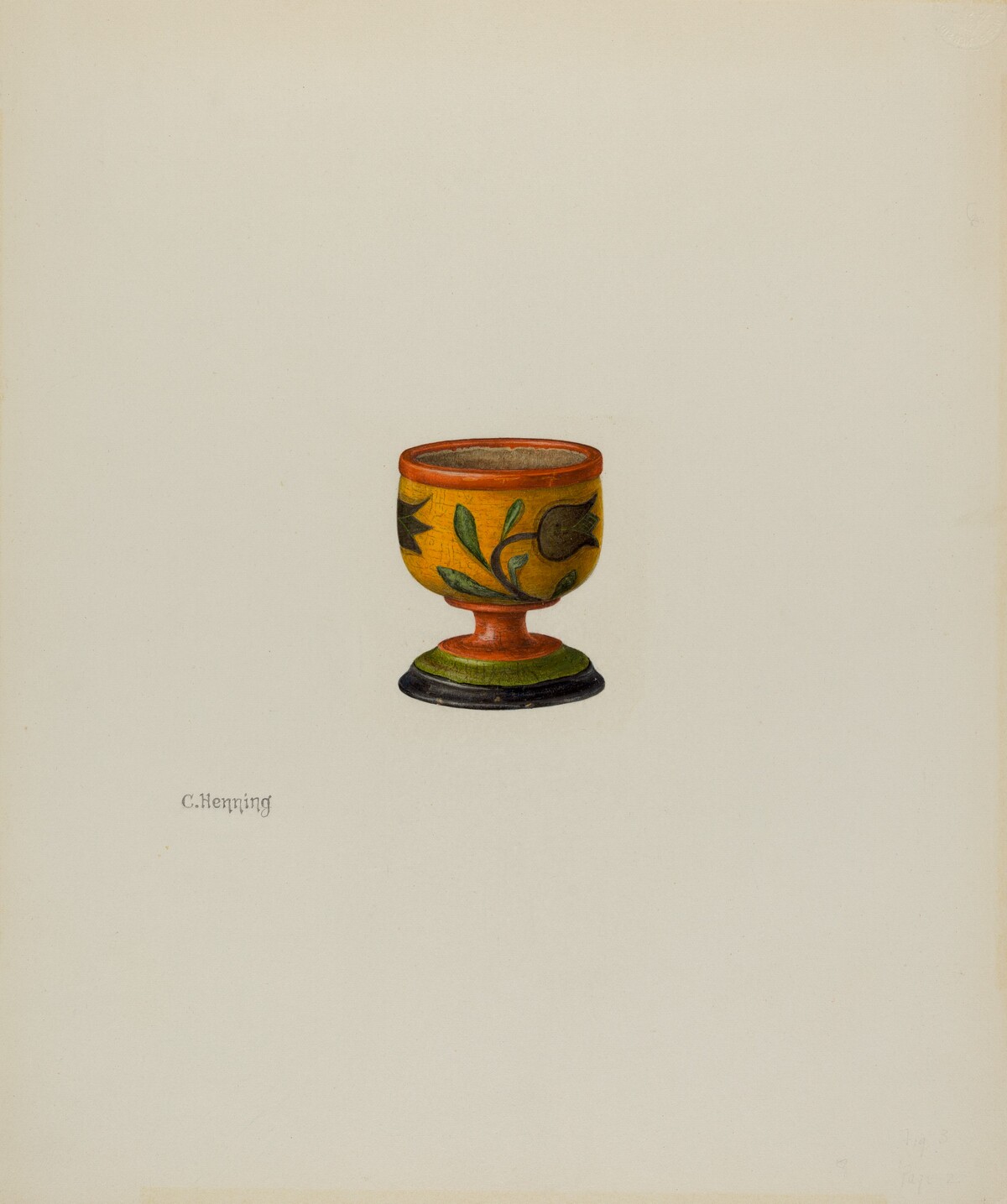 Pa. German Salt Cup