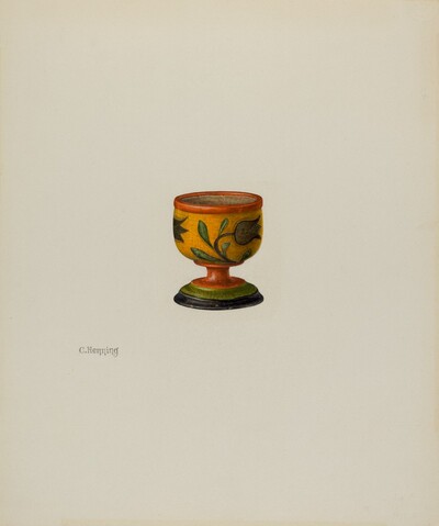 Pa. German Salt Cup