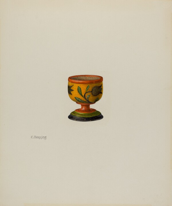 Pa. German Salt Cup