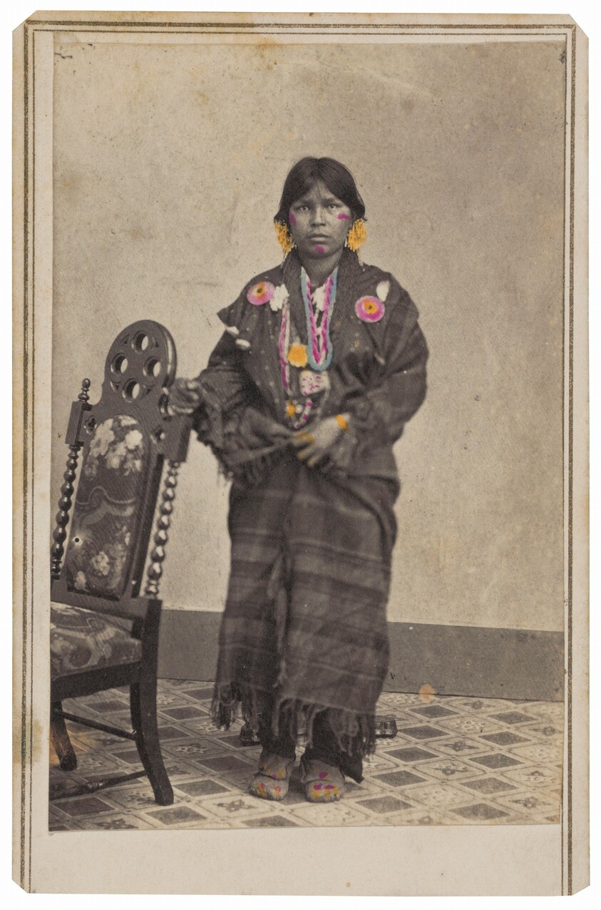 Portrait of a Native American Woman