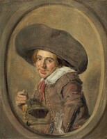 A Young Man in a Large Hat, Frans Hals, 1626/1629