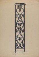 Fence Post, Albert Eyth, c. 1937