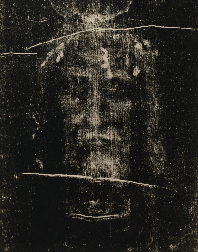 Detail of the Shroud of Turin