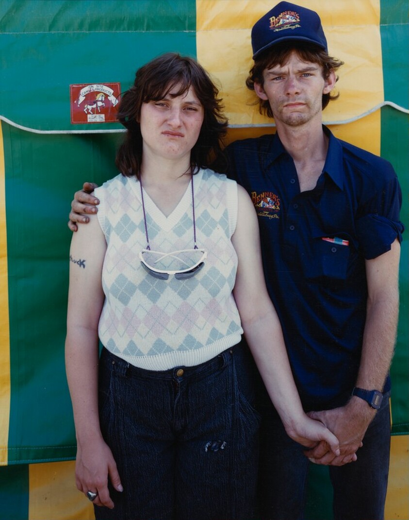 Newlyweds at Carnival, Owego Fair