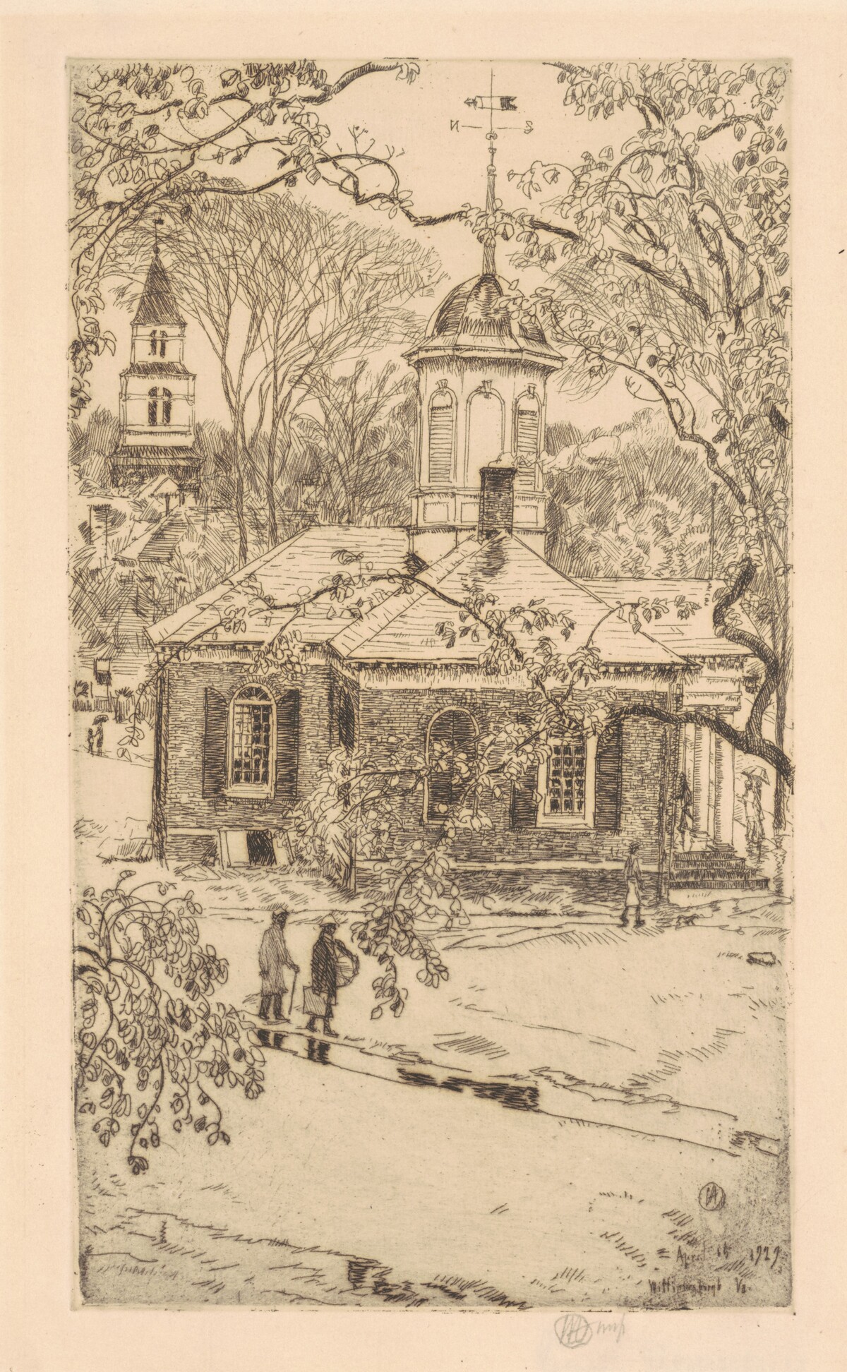 Rainy Day, Williamsburg, Virginia