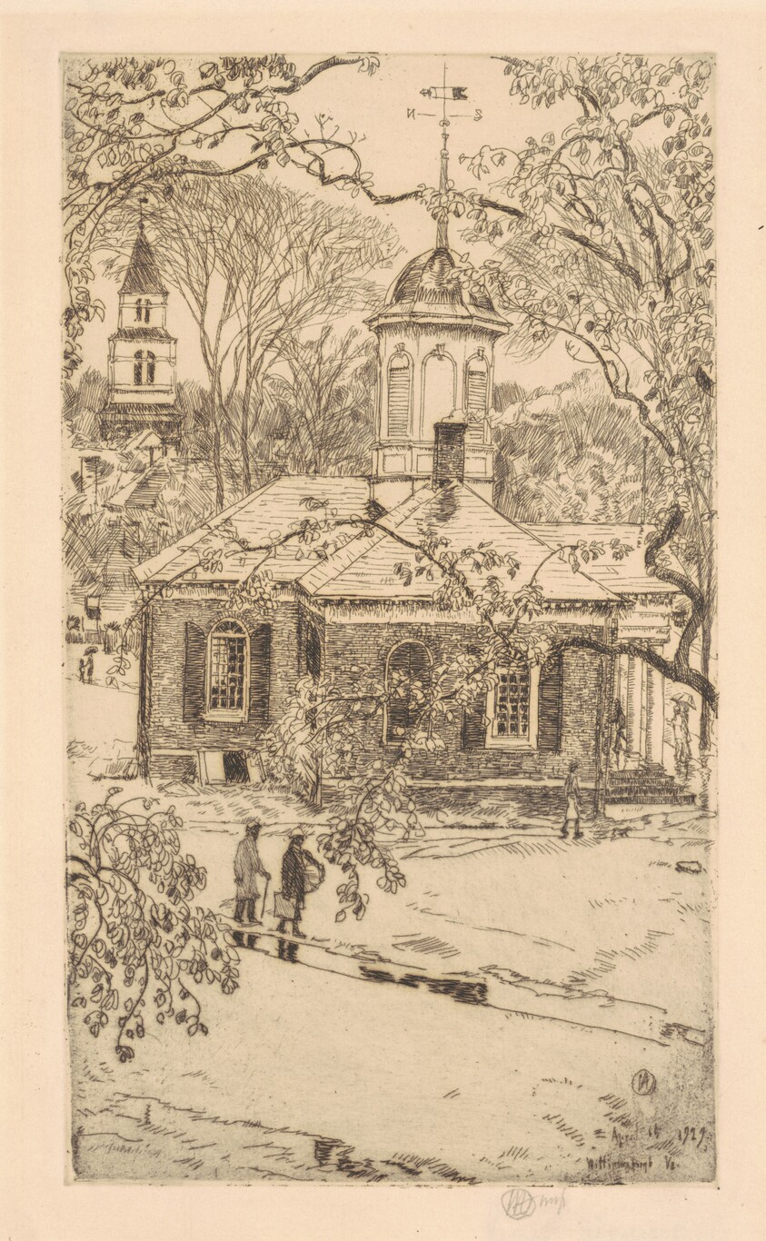 Rainy Day, Williamsburg, Virginia