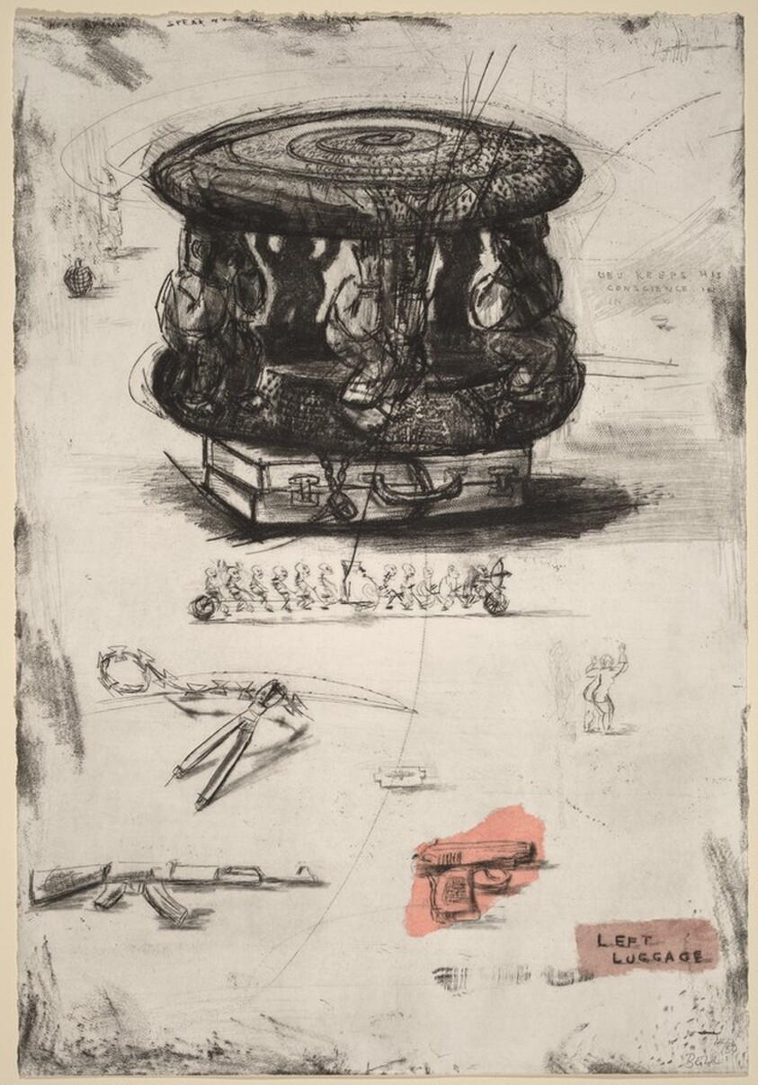 Left Luggage, from Ubu in Africa