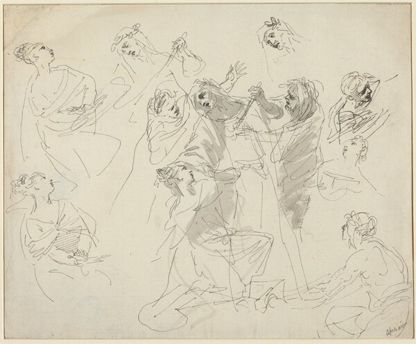 Figure Studies [recto]