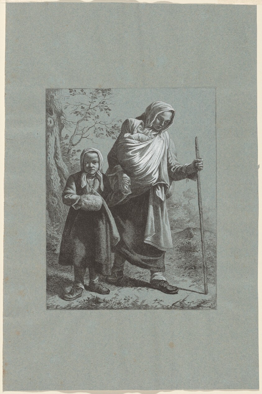Peasant Woman with Two Children