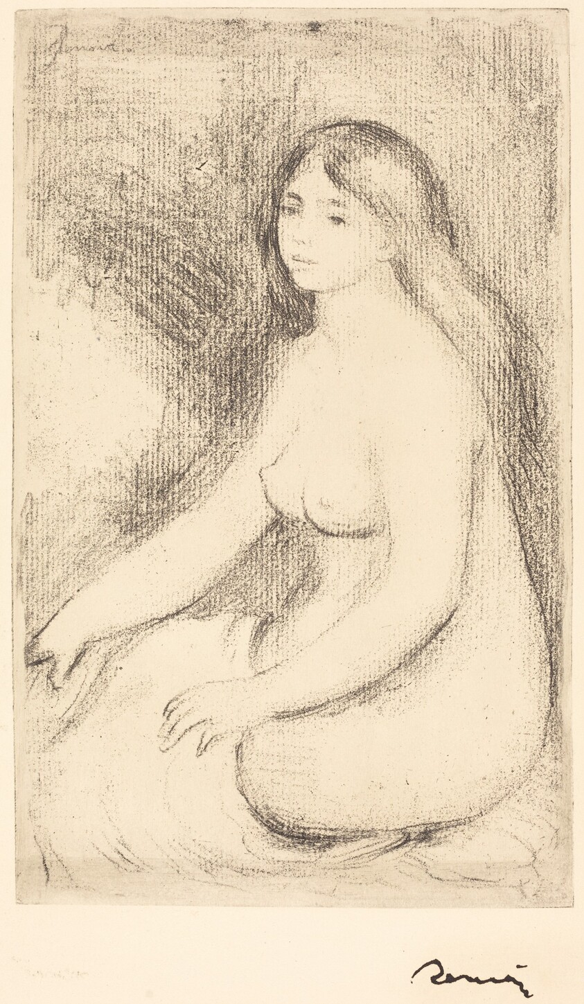 Seated Bather (Baigneuse assise)