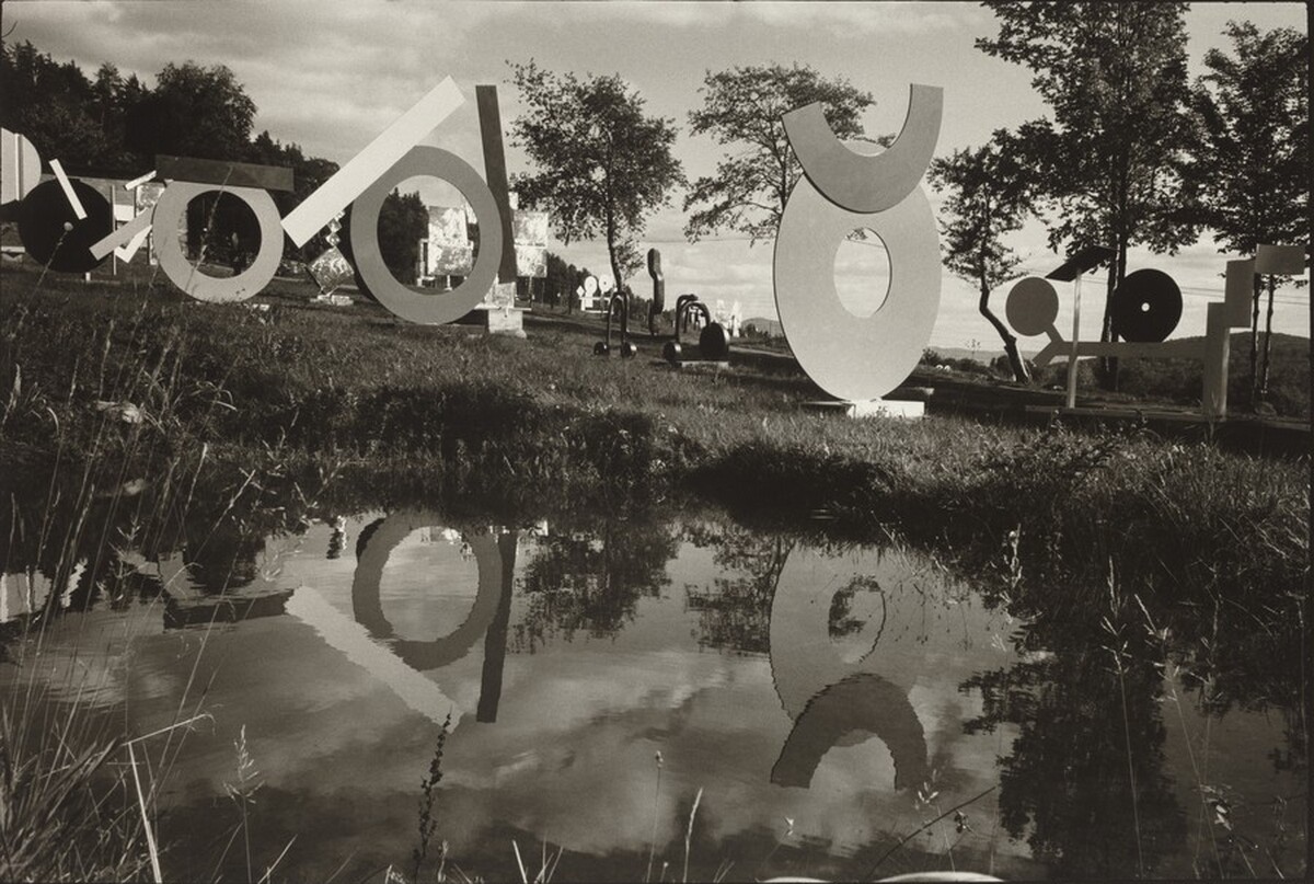 David Smith's North Field, Looking South, Terminal Iron Works, Bolton Landing, New York