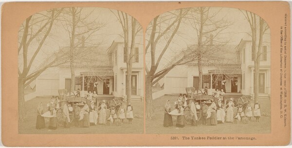 "The Yankee Peddler at the Parsonage"