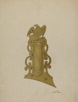 Patch Box of Kentucky Rifle, Albert Levone, c. 1938
