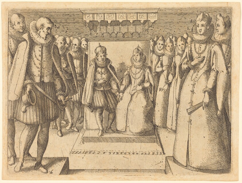 Meeting of Margaret of Austria and Philip III