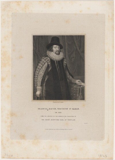 Francis Bacon, Viscount St. Alban