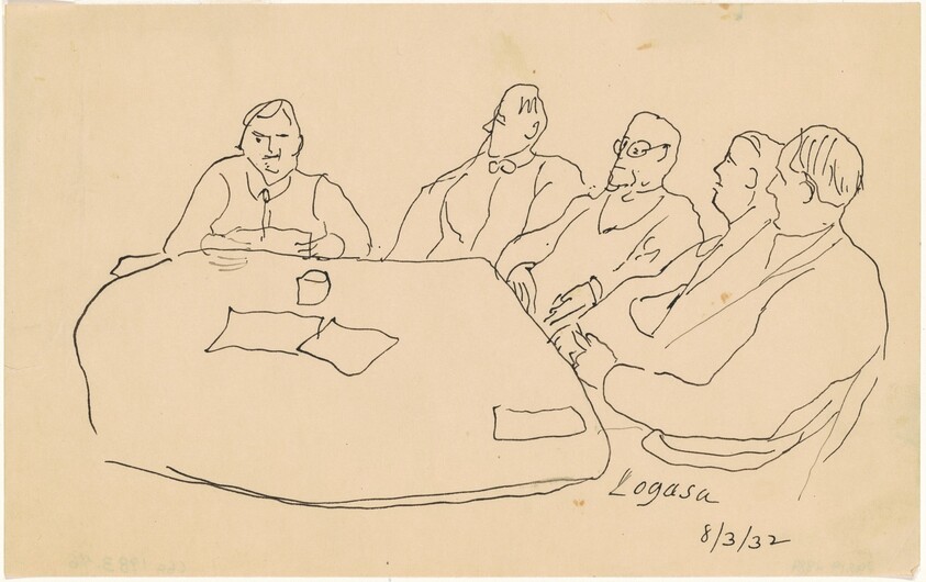 Men at a Table