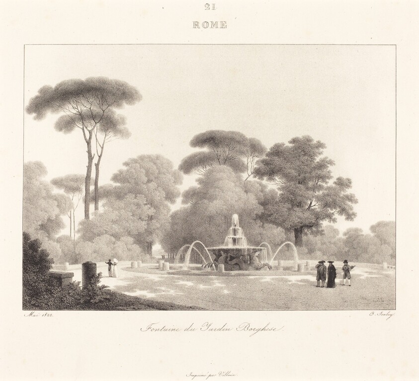 Fontaine de Jardin Borghese