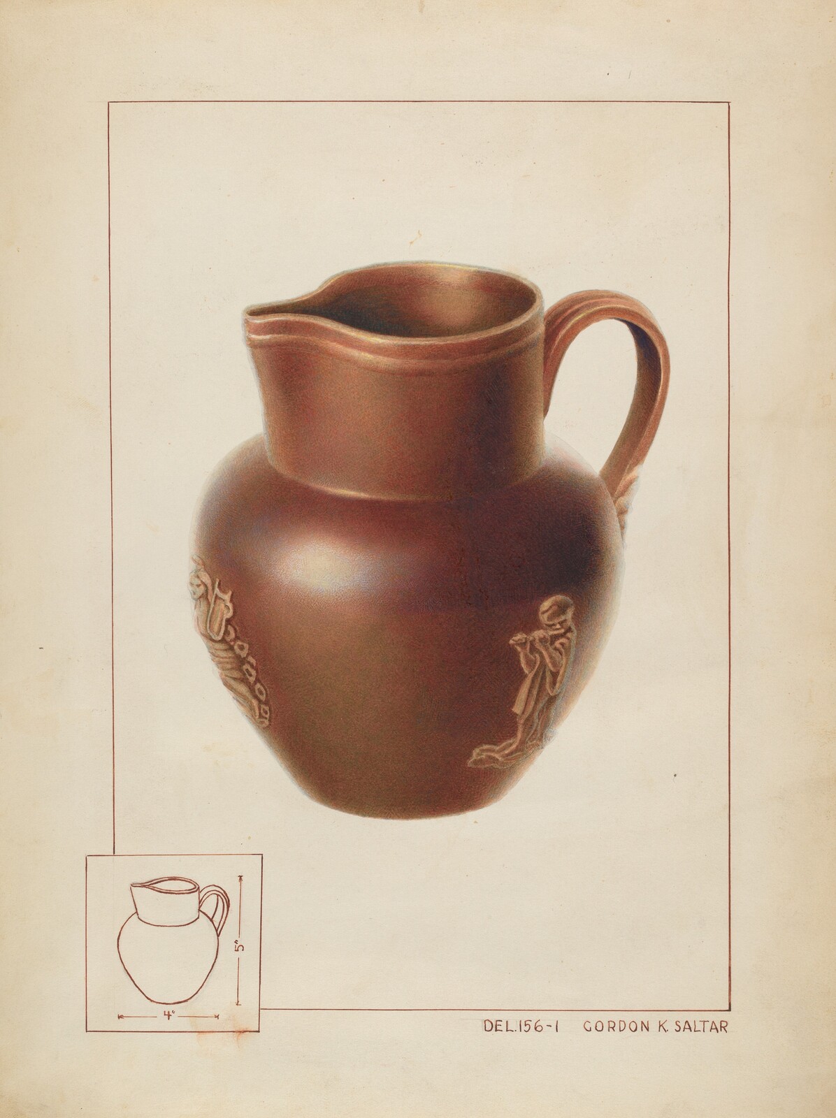 Pitcher, Gordon Saltar, c. 1937