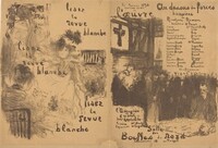 Au dessus des forces humaines; L'Araignée de cristal, Edouard Vuillard, 1894