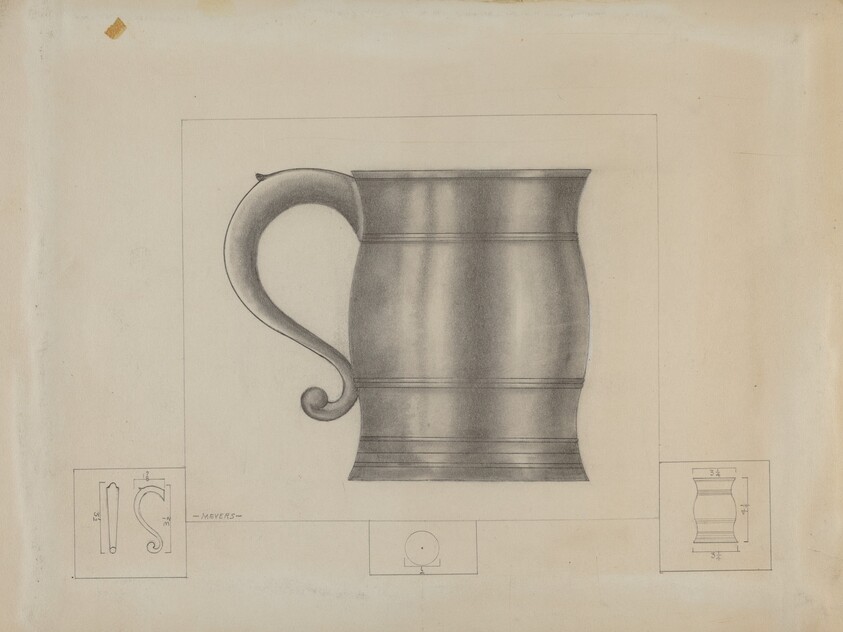 Pewter Tankard