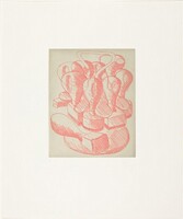 Suburbs (Softground Series) IV, Tony Cragg, 1990