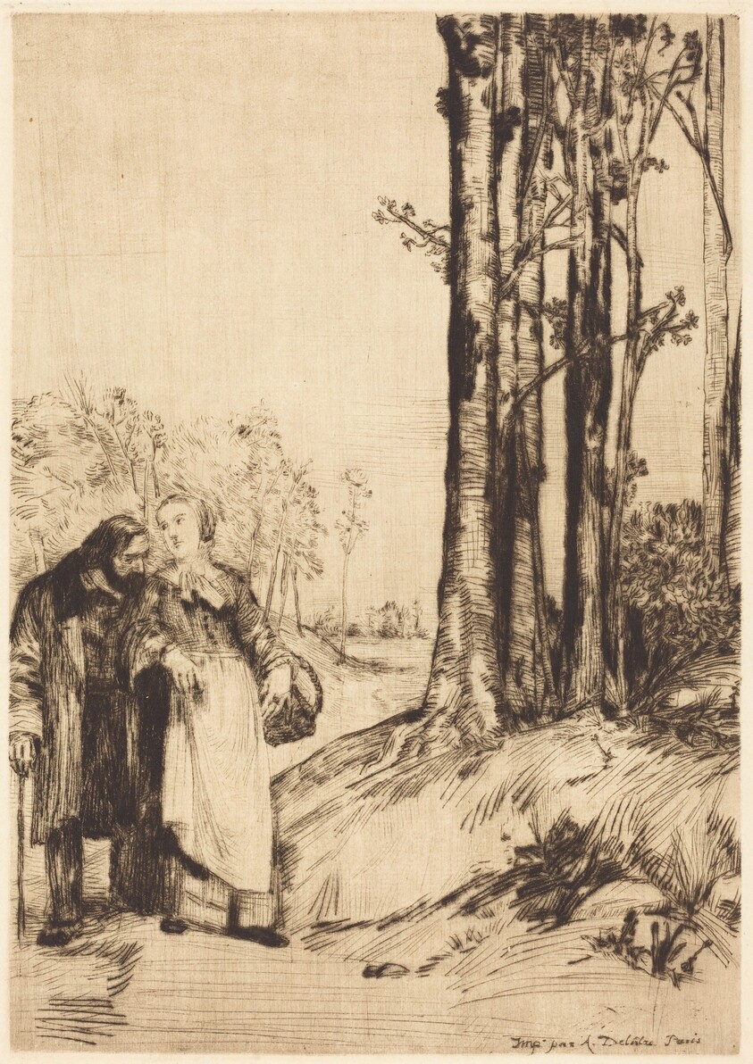 Stroll of the Convalescent (La promenade du convalescent)