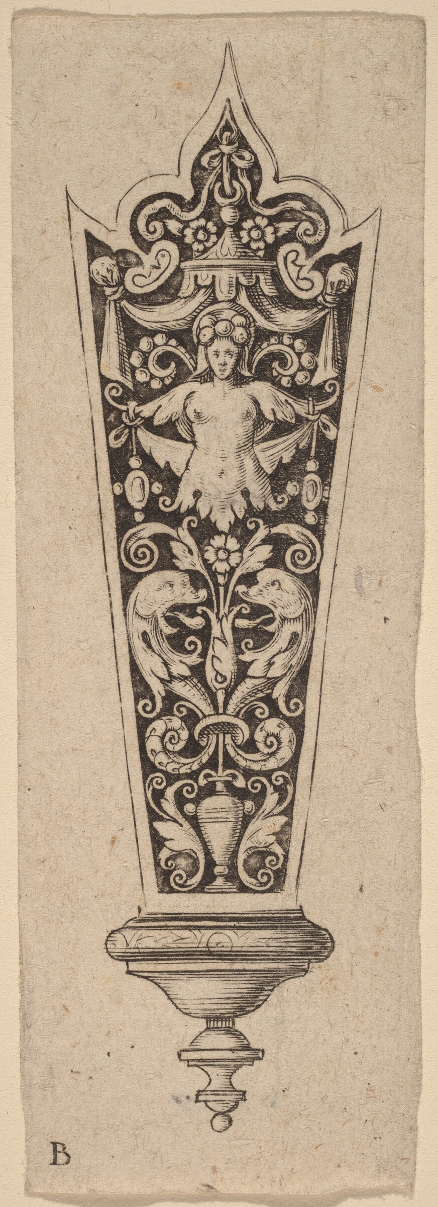 Ornament for Knife Handle, Theodor de Bry