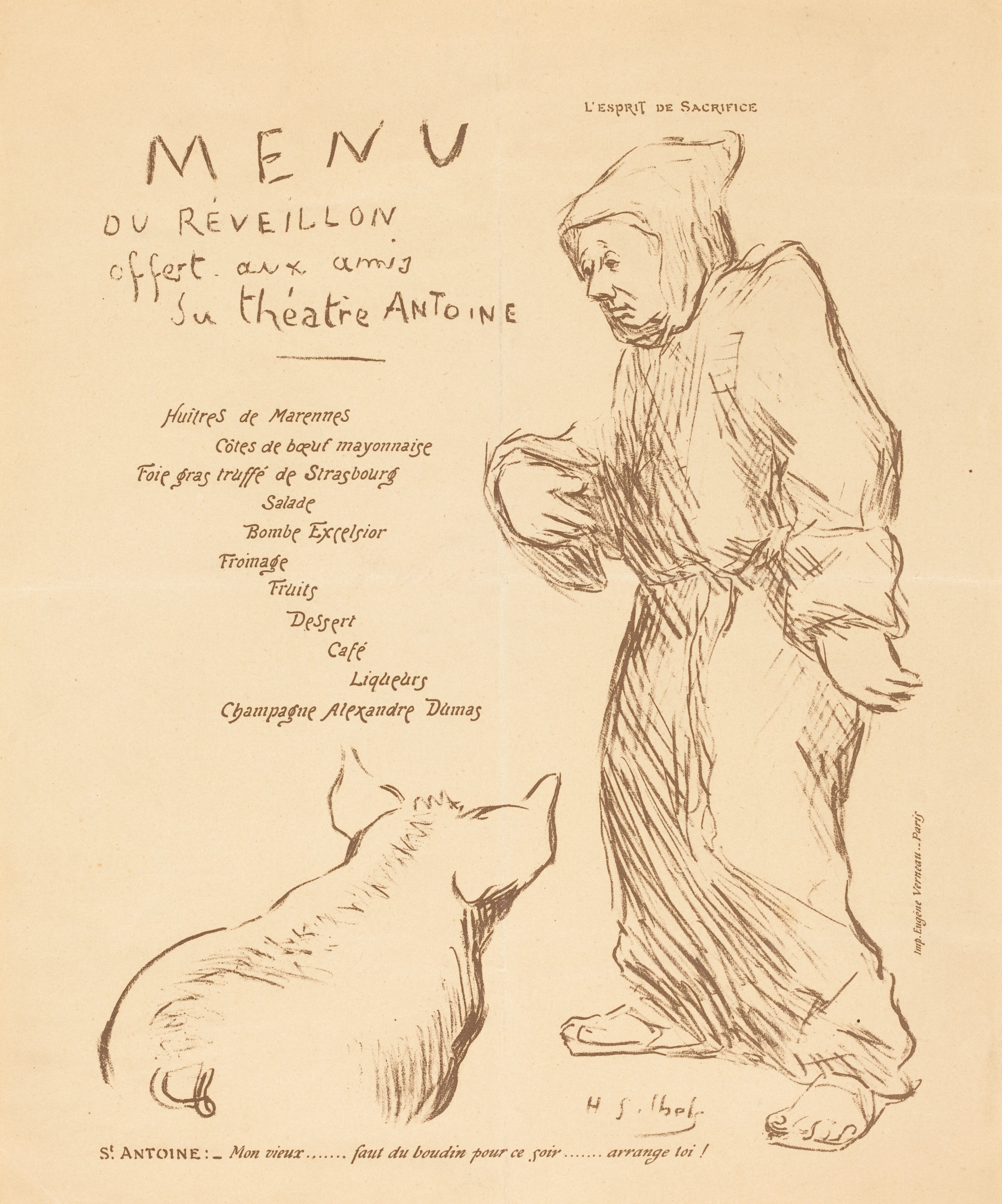 Le cafe concert: Illustrated Cover by Henri-Gabriel Ibels