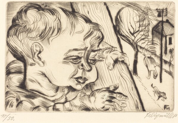 Child on the Veranda, Son Titus (Kind auf die Veranda, Sohn Titus)