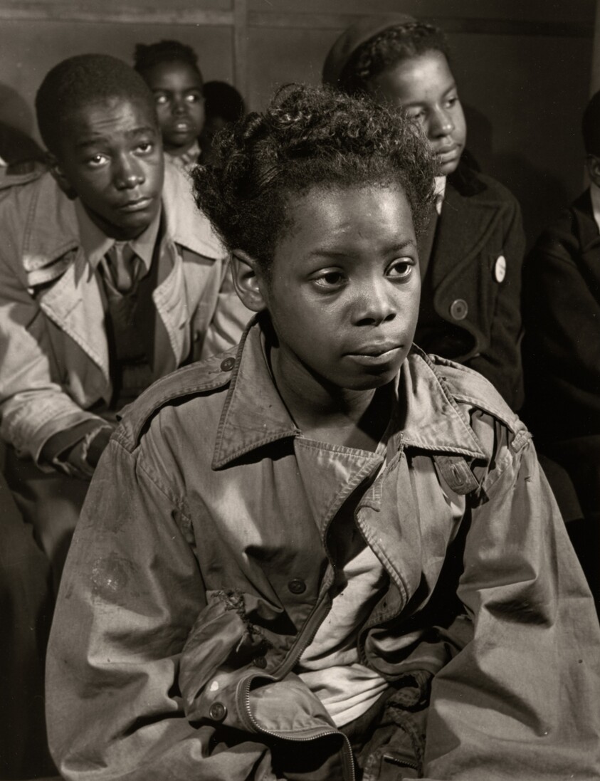 Boys Waiting at Juvenile Court, Chicago, Illinois