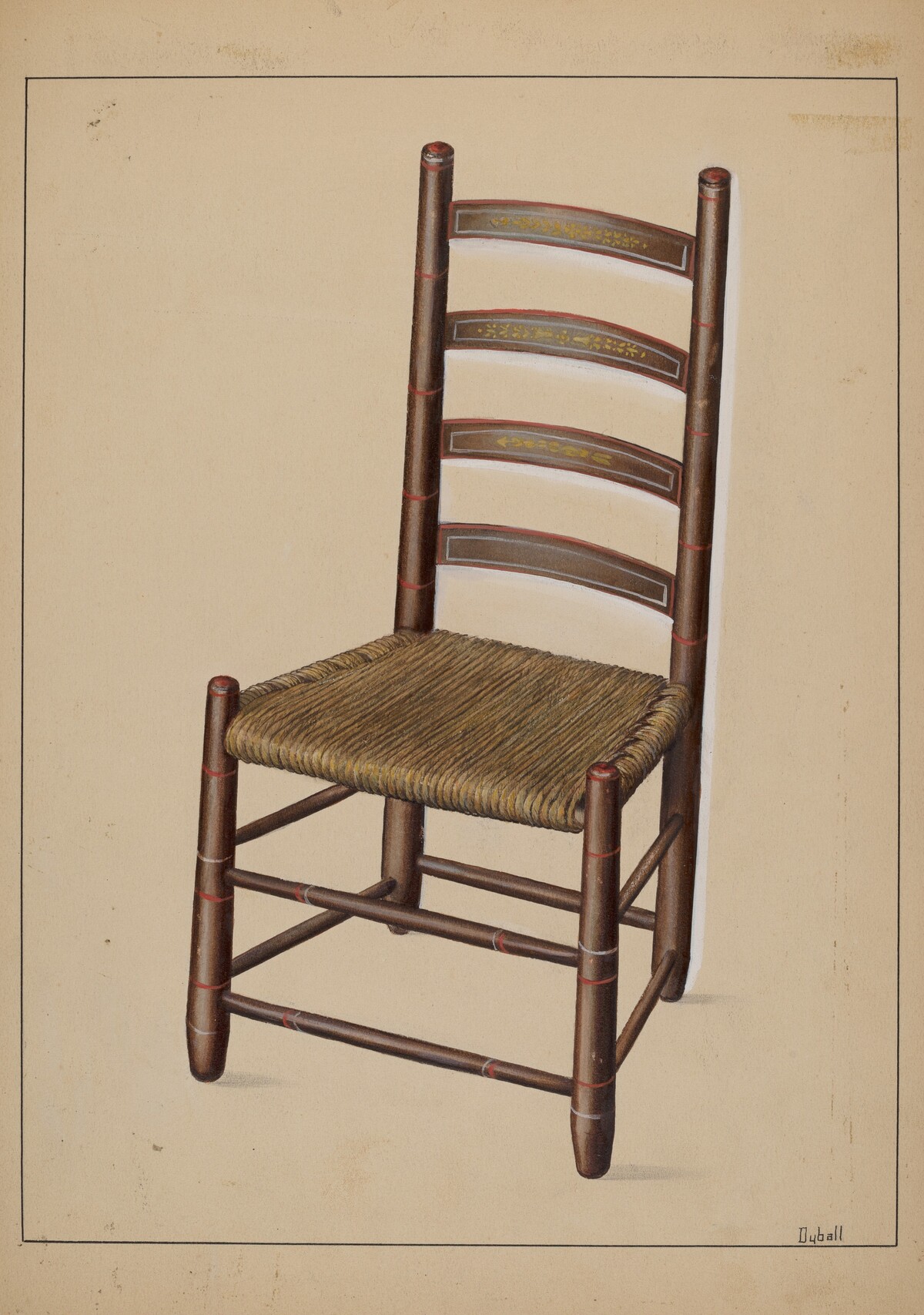 Ladder Back Chair