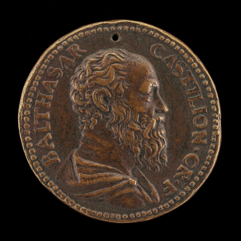 Baldassare Castiglione, 1478-1529, Author of "The Courtier" [obverse]