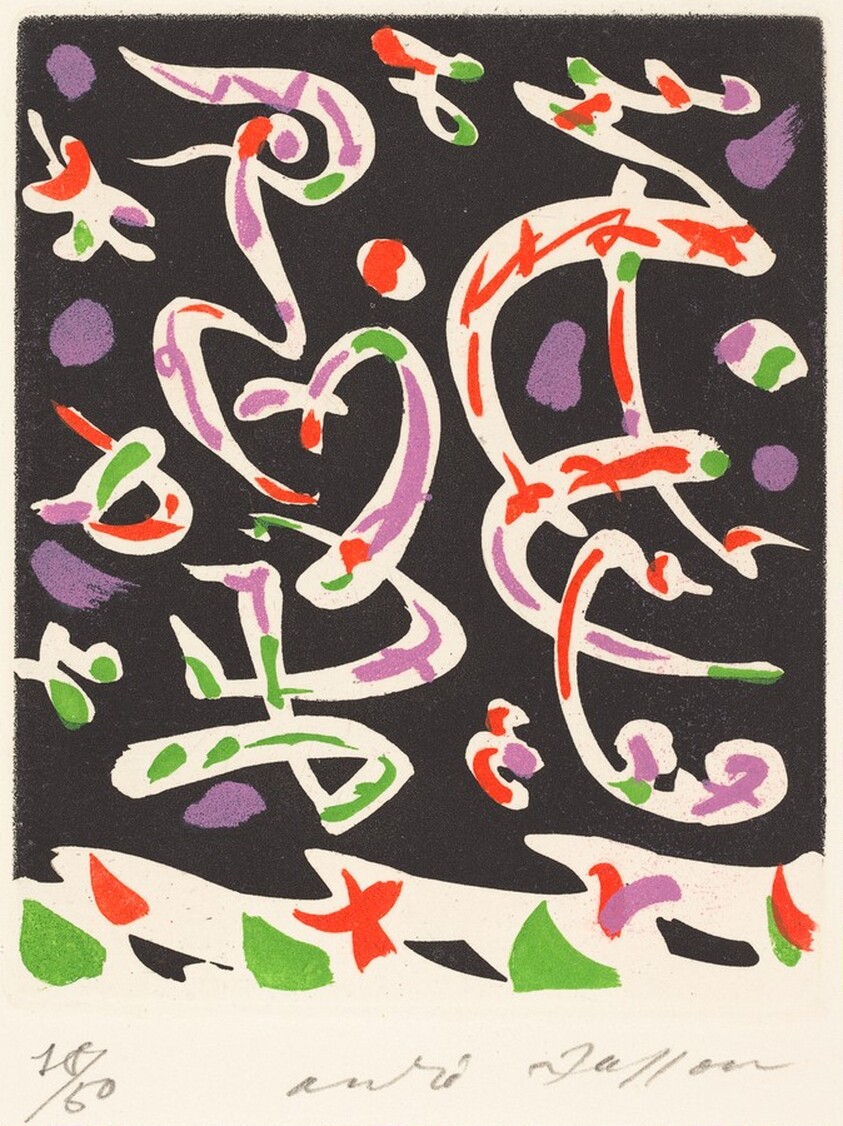 Illustration for 'Mines de rien' by Robert Desnos