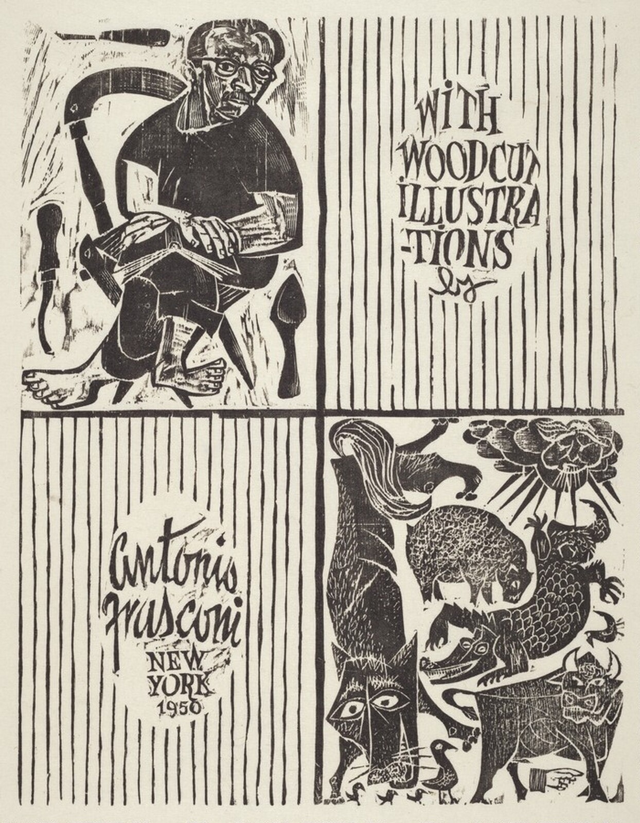 Title Page, Antonio Frasconi, 1950
