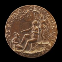 Truth Crowned by Victory [reverse], Italian 16th Century, c. 1542