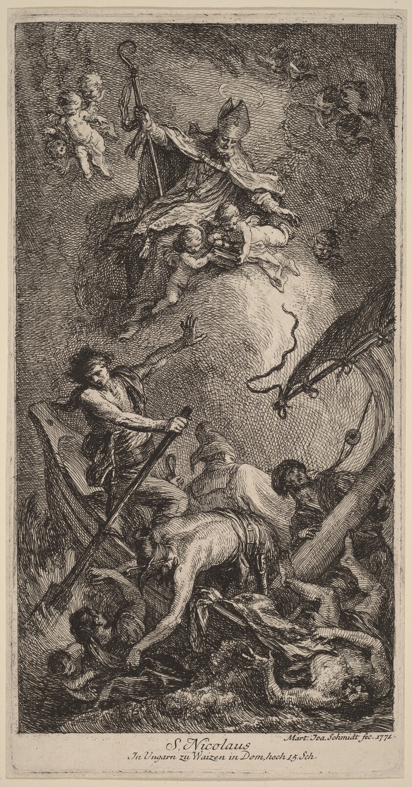 Saint Nicholas Rescuing Sailors