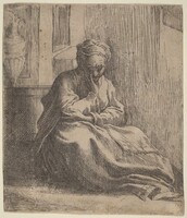 Saint Thaïs, Parmigianino