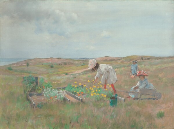 Gathering Flowers, Shinnecock, Long Island