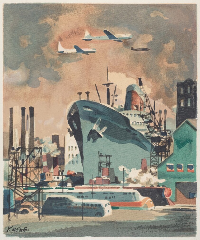 Untitled (Industrial Scene)