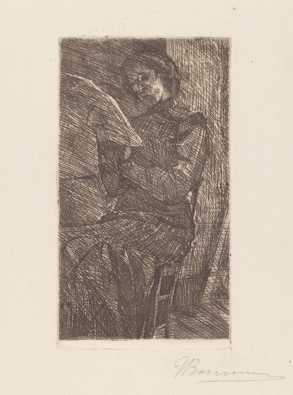 Woman Reading [Donna che legge]