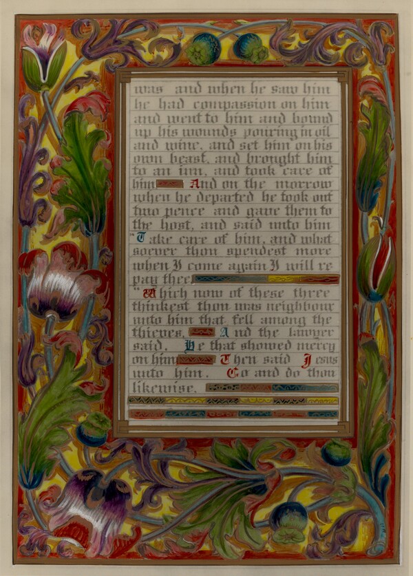 Illuminated Parable: Man Among Thieves