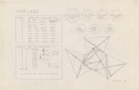 Study for "Fair Leda", Kenneth Snelson, 1972